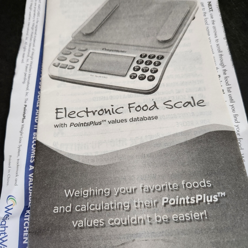 Weight Watchers Electronic Food Scale NWOT